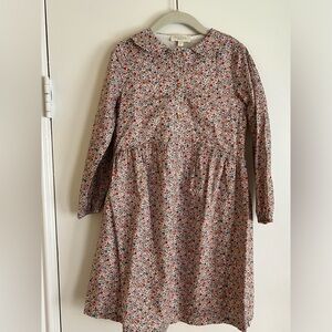 Olivier London Floral Dress w/ Collar